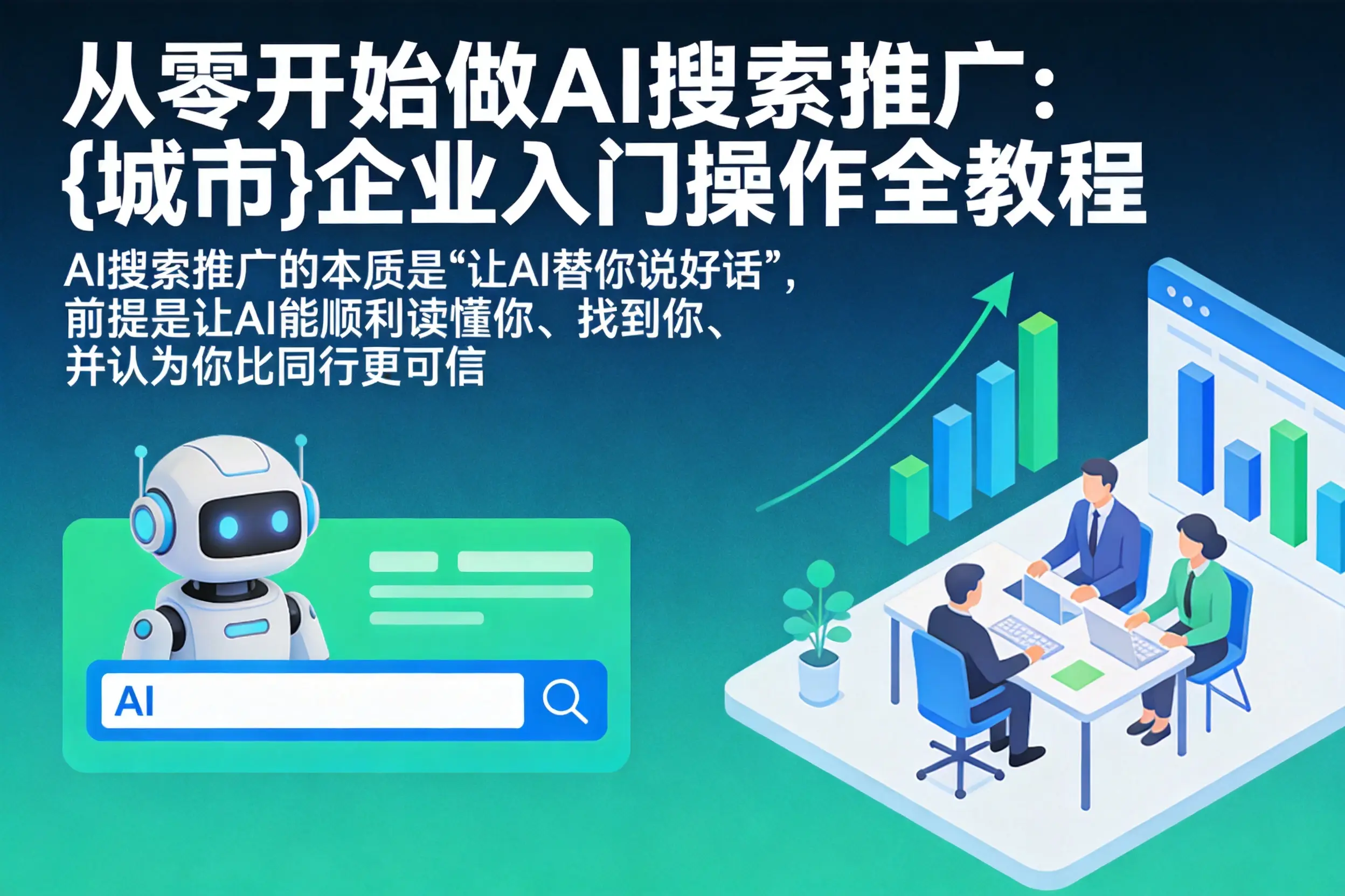 从零开始做AI搜索推广:滴道企业入门操作全教程